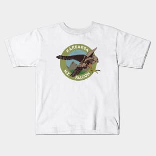 New Zealand Falcon KAREAKAREA Kids T-Shirt